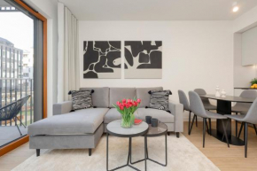 Three-Bedroom Apartment Warsaw Mokotów with Balcony by Noclegi Renters